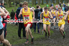 Intermediate boys, 2020 New Balance English Schools Champs., Sefton Park, Liverpool. Photo: David T. Hewitson/Sports for All Pics